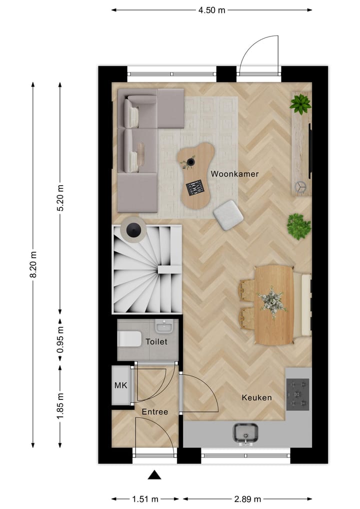 Foto 9 van Oude Zuidwolderstraat Tussenwoning 4