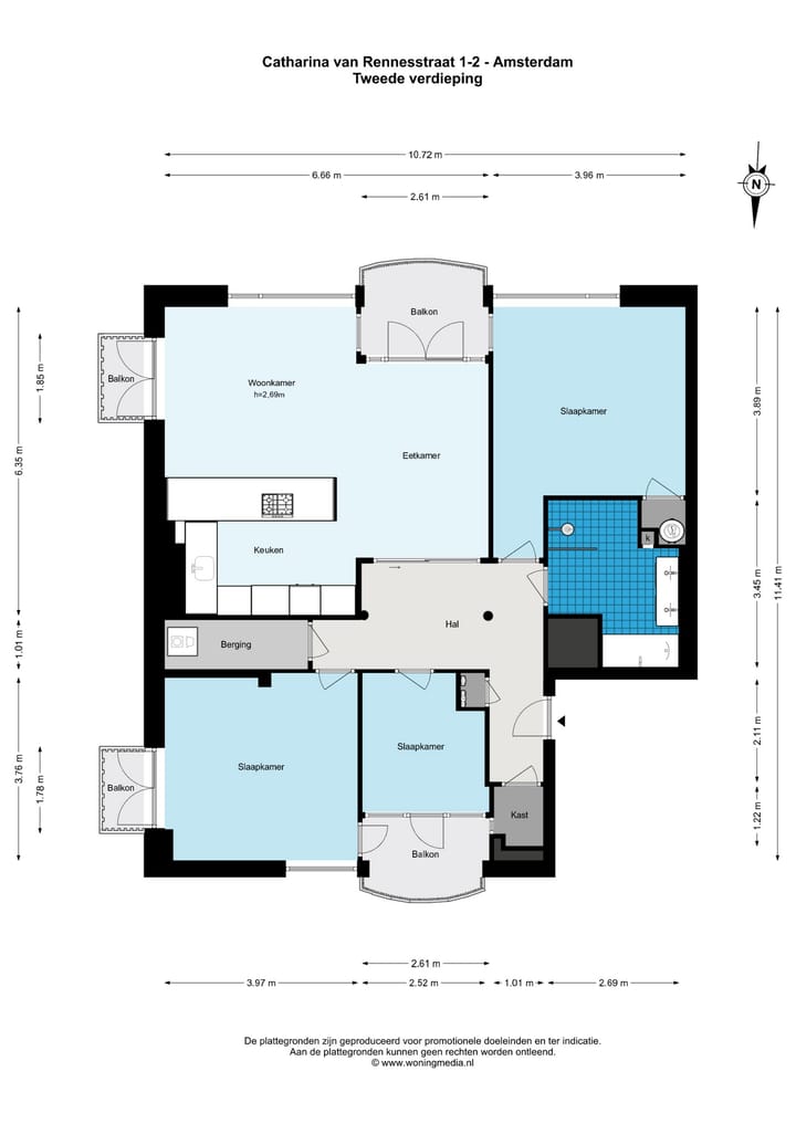 Foto 21 van Catharina van Rennesstraat 1-2