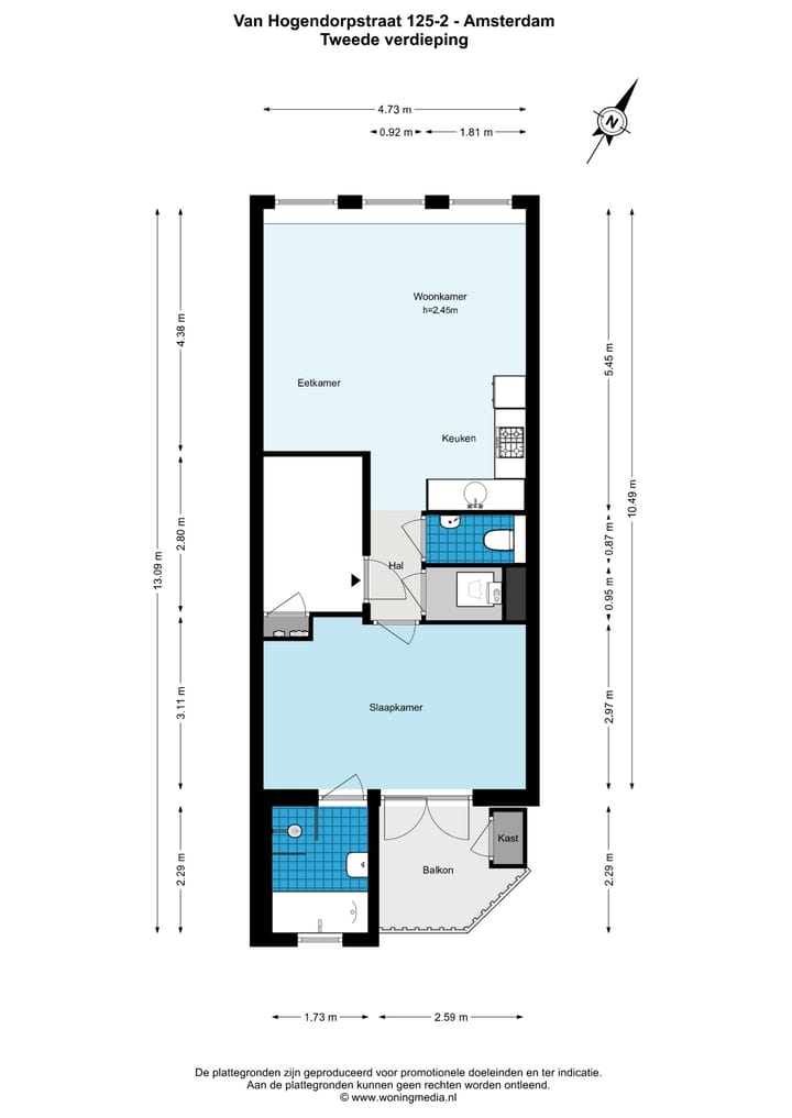 Foto 26 van Van Hogendorpstraat 125-2
