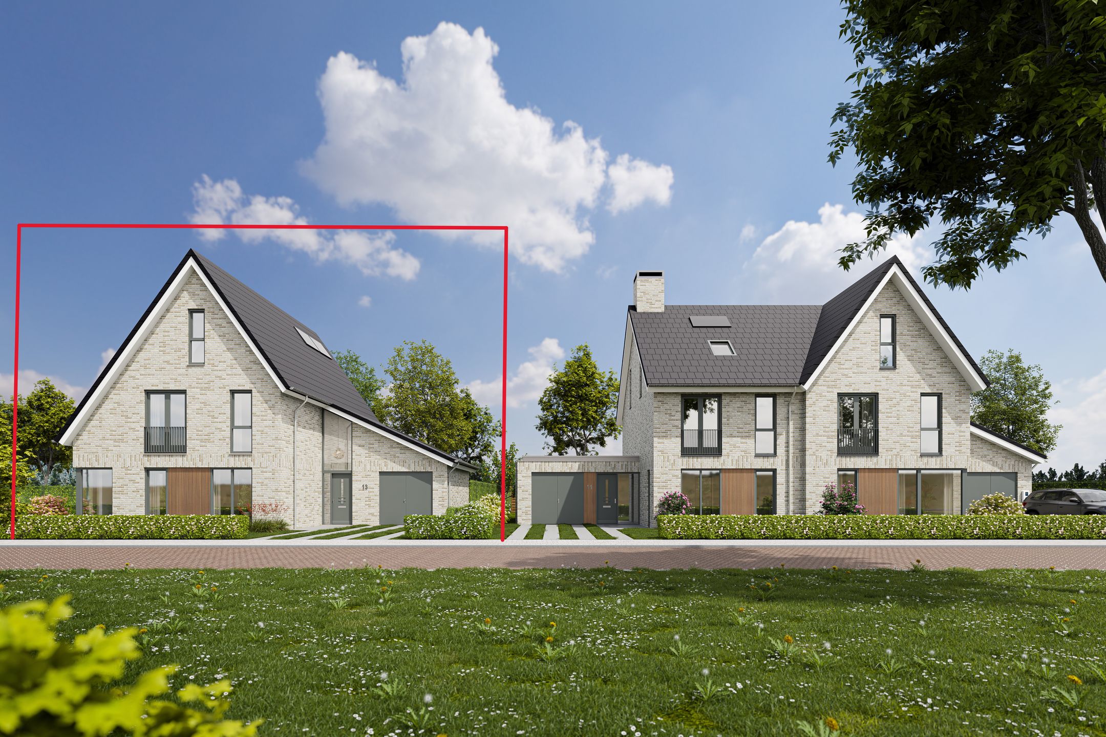 Vrijstaande woning (Bouwnr. 3), Steenbergen (NB), 4652, Noord-Brabant, Nederland