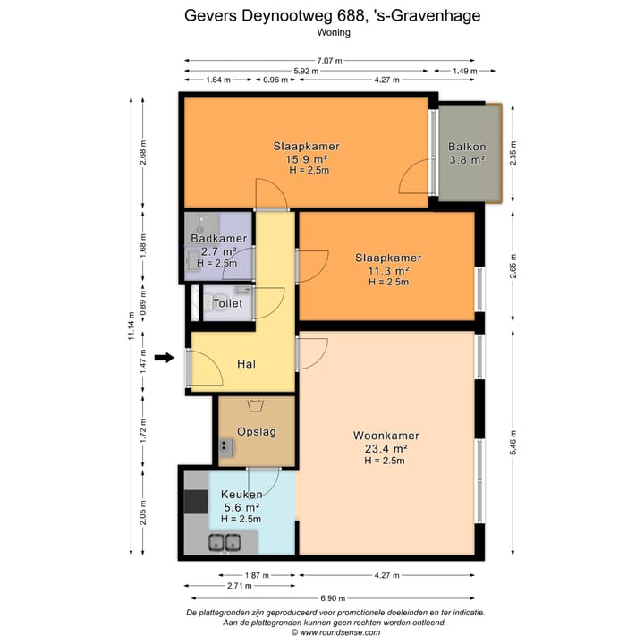 Foto 23 van Gevers Deynootweg 688