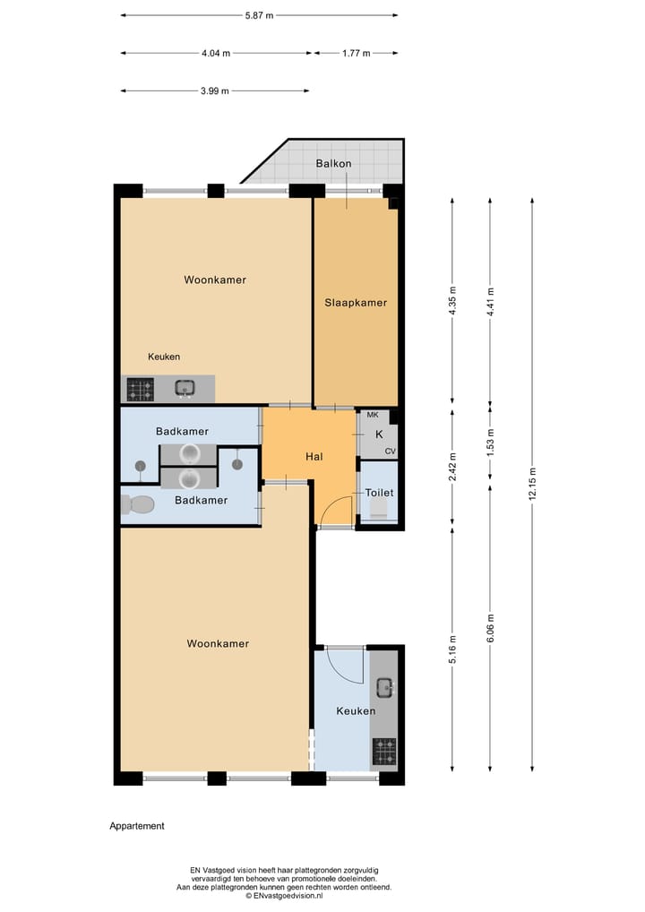 Foto 19 van Kastanjeplein 7-1