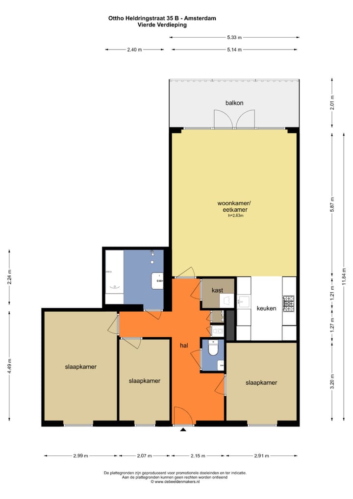 Foto 41 van Ottho Heldringstraat 35-B