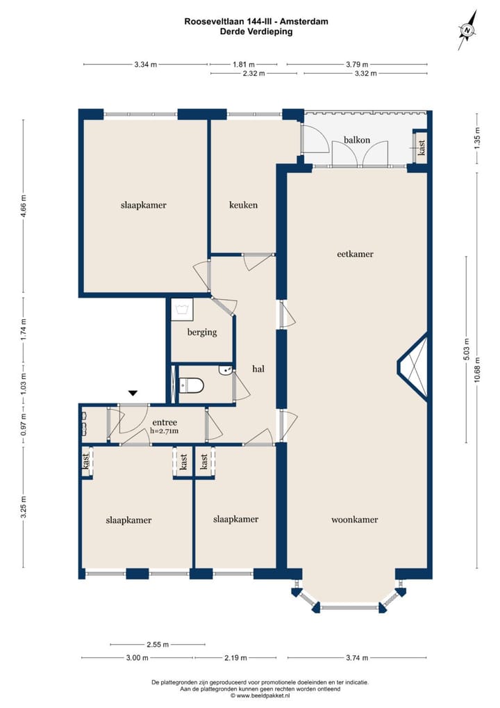Foto 37 van Rooseveltlaan 144-3