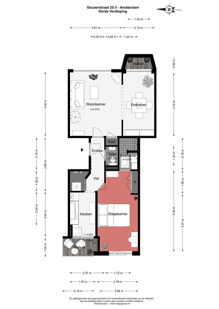 Foto 26 van Geuzenstraat 25-3