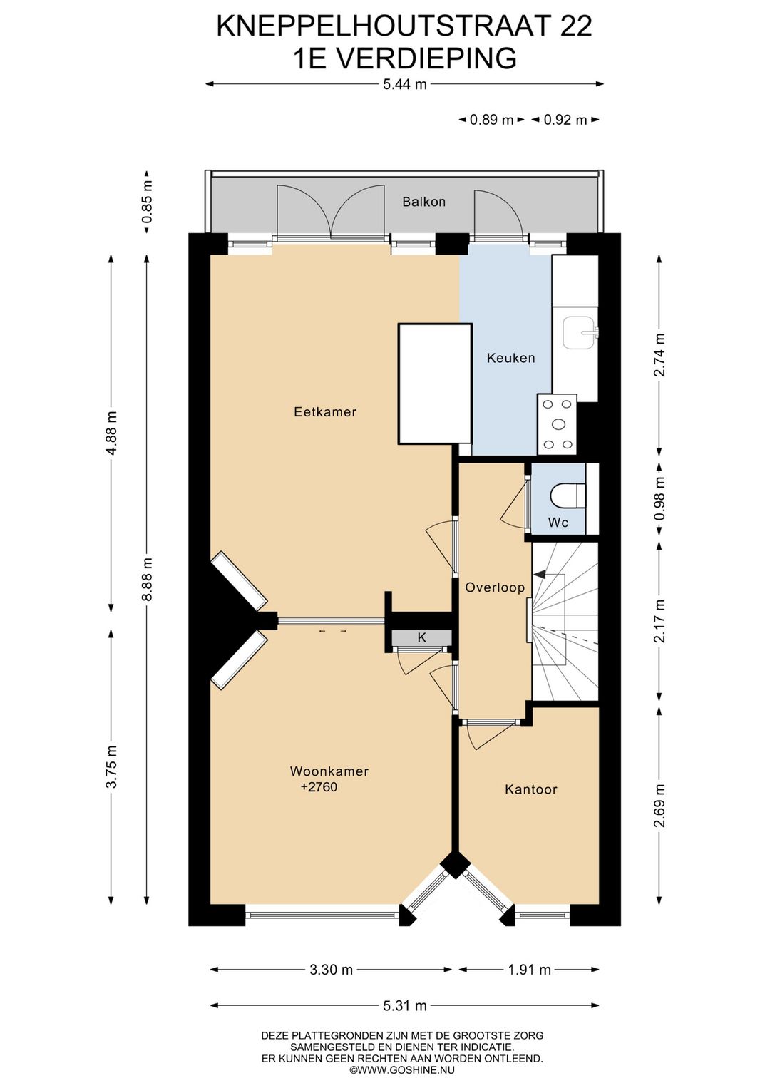 Foto 32 van Kneppelhoutstraat 22-BS