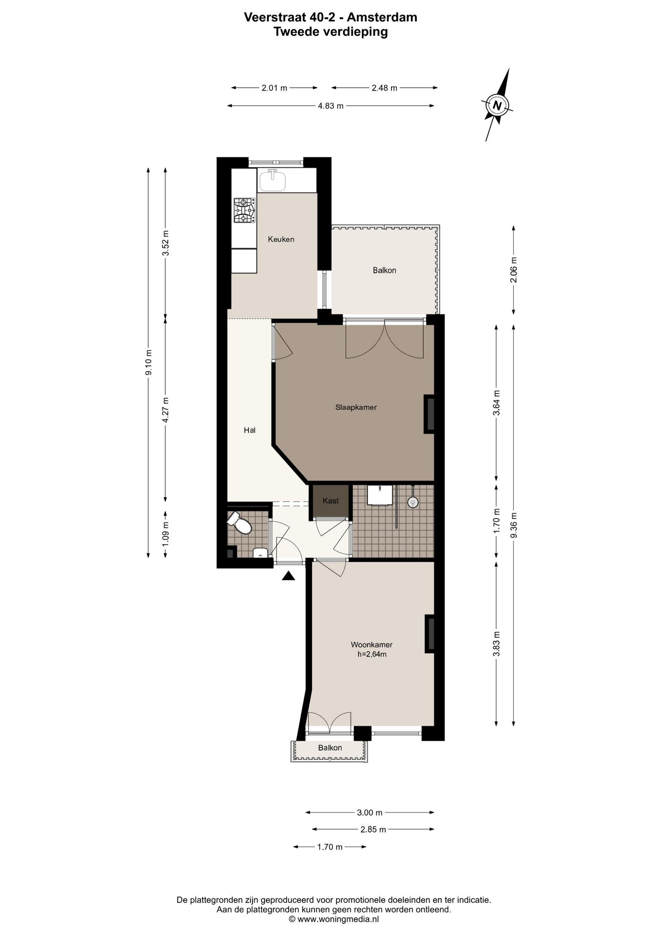 Foto 30 van Veerstraat 40-2