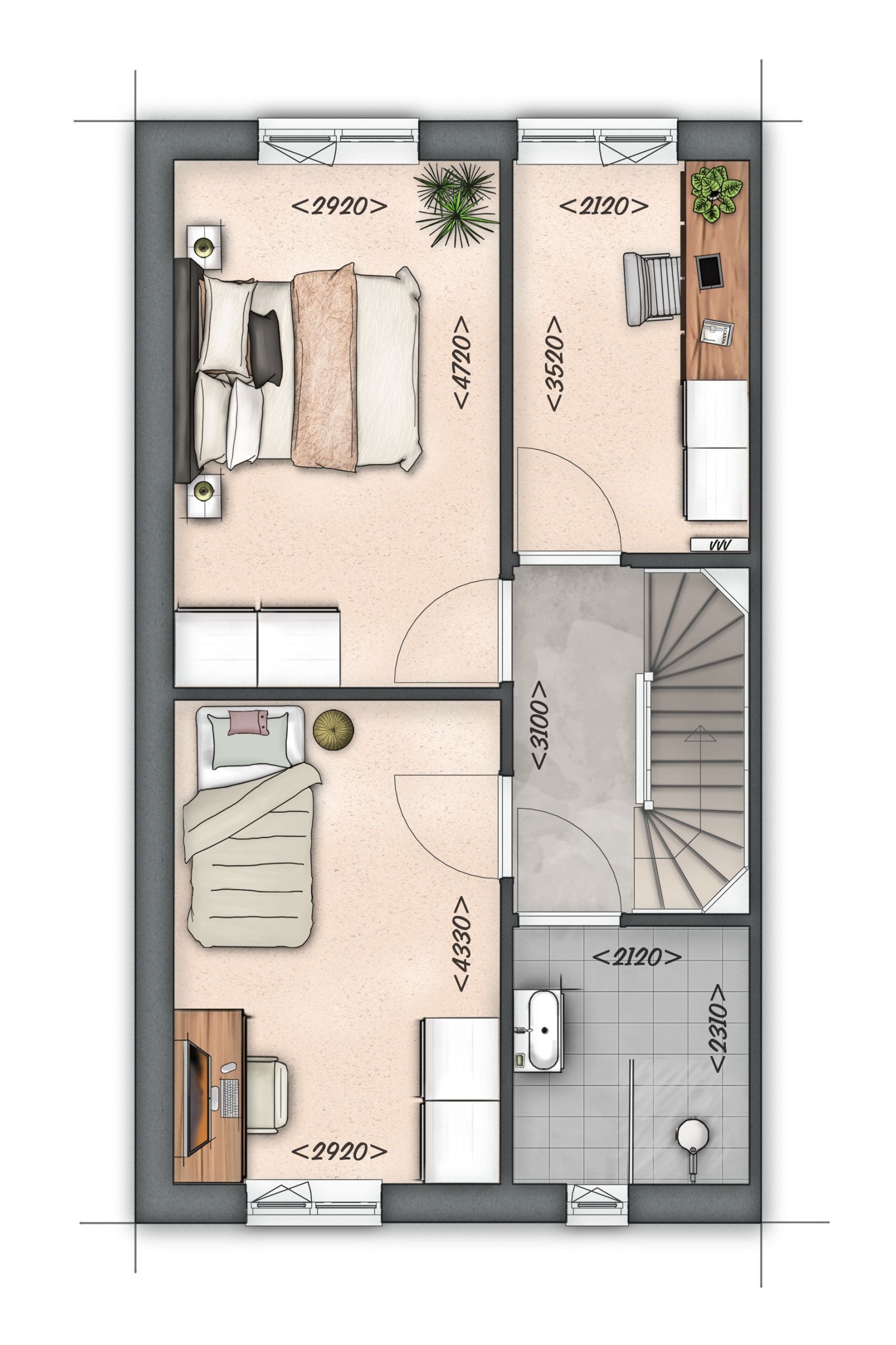 Foto 3 van Hoekwoning XL (Bouwnr. 1)