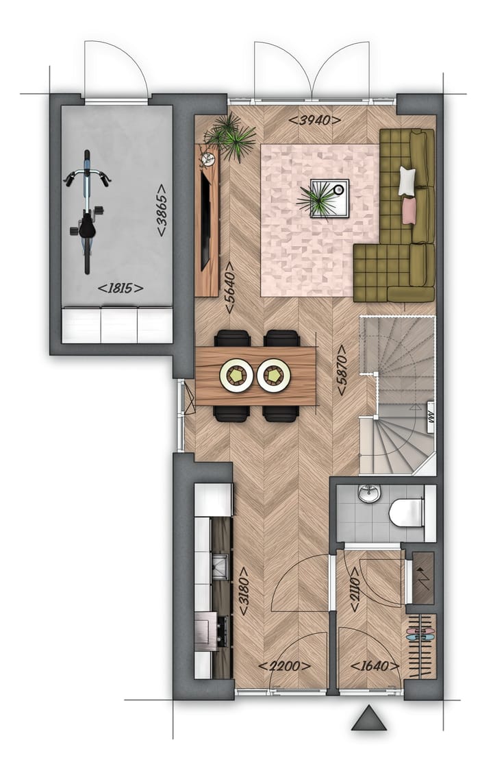 Foto 2 van Hoekwoning (Bouwnr. 4)