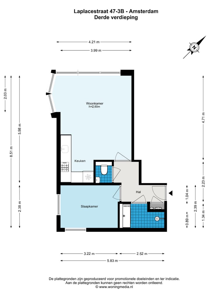 Foto 29 van Laplacestraat 47-3B