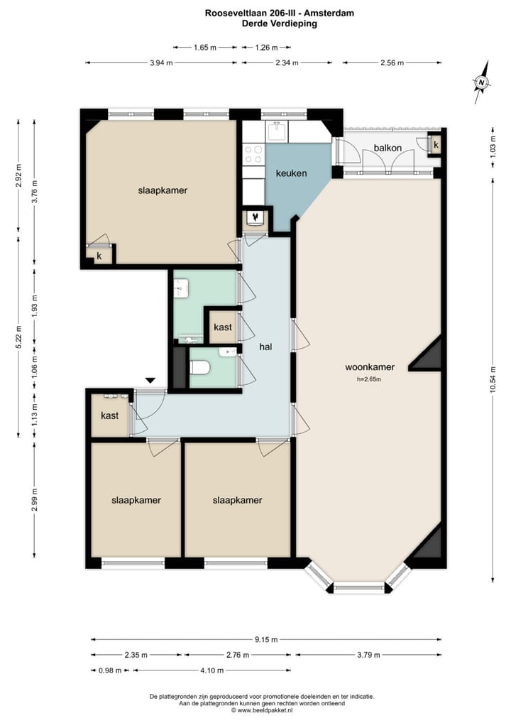 Foto 35 van Rooseveltlaan 206-3