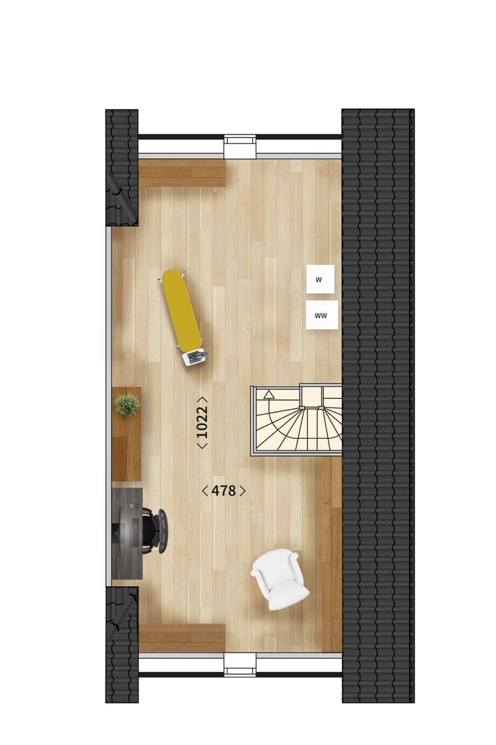 Photo 5 of Twee-onder-een-kapwoning Pimpernel (Bouwnr. 4)