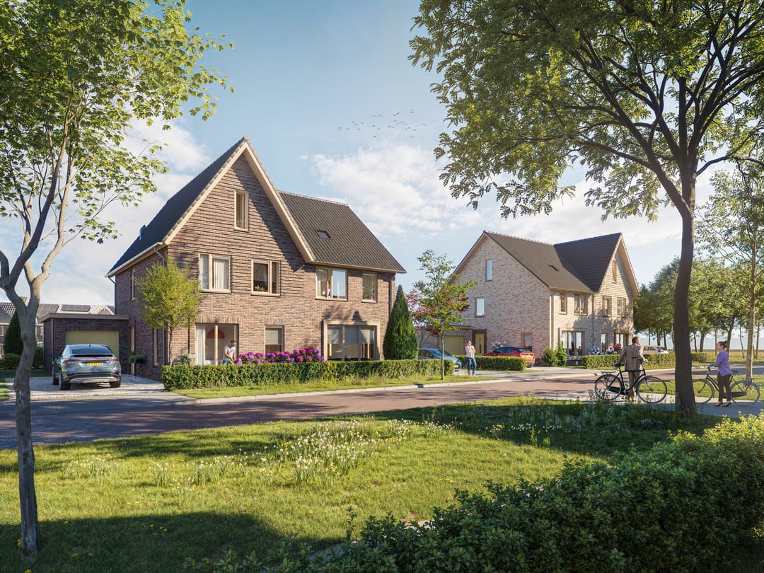 Foto 1 van Twee-onder-een-kapwoning Pimpernel (Bouwnr. 7)