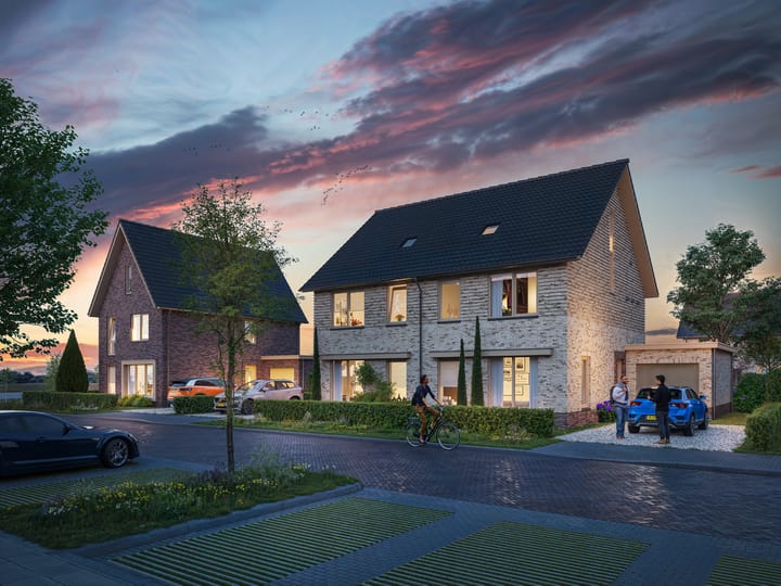 Foto 1 van Twee-onder-een-kapwoning Marjolein (Bouwnr. 18)