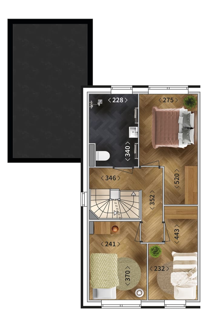 Photo 5 of Twee-onder-een-kapwoning Marjolein (Bouwnr. 20)