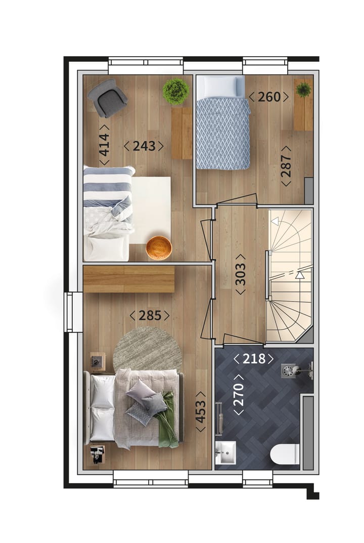 Foto 5 van Hoekwoning Veldsalie (Bouwnr. 37)