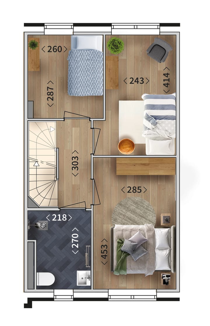 Foto 4 van Tussenwoning Veldsalie (Bouwnr. 35)