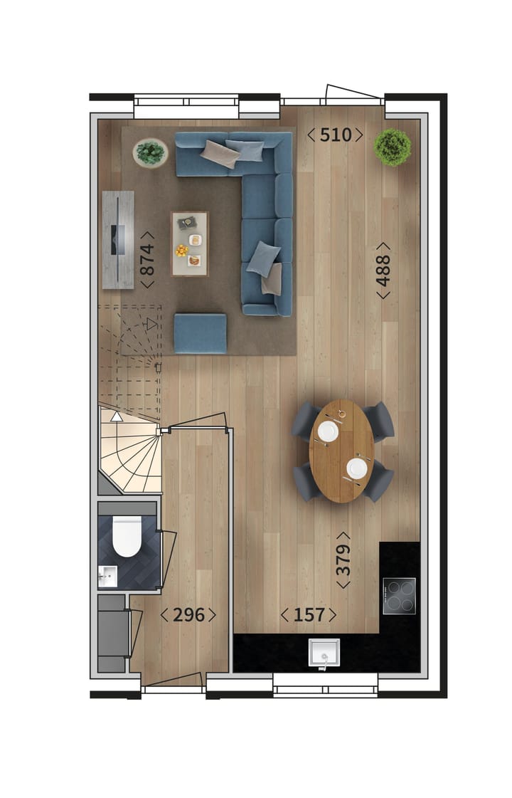 Photo 3 of Hoekwoning Veldsalie (Bouwnr. 34)