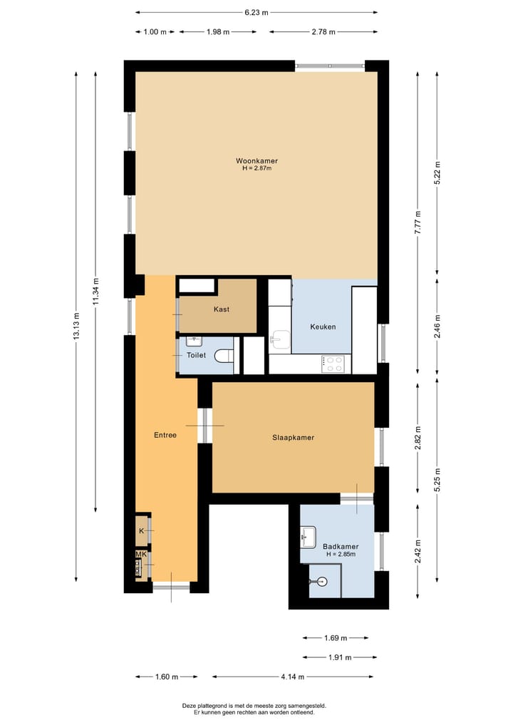 Foto 60 van Noordsingel 117-K