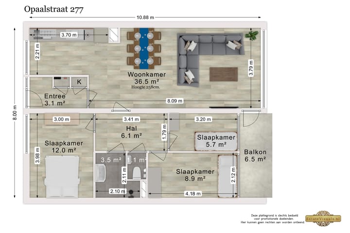 Foto 49 van Opaalstraat 277