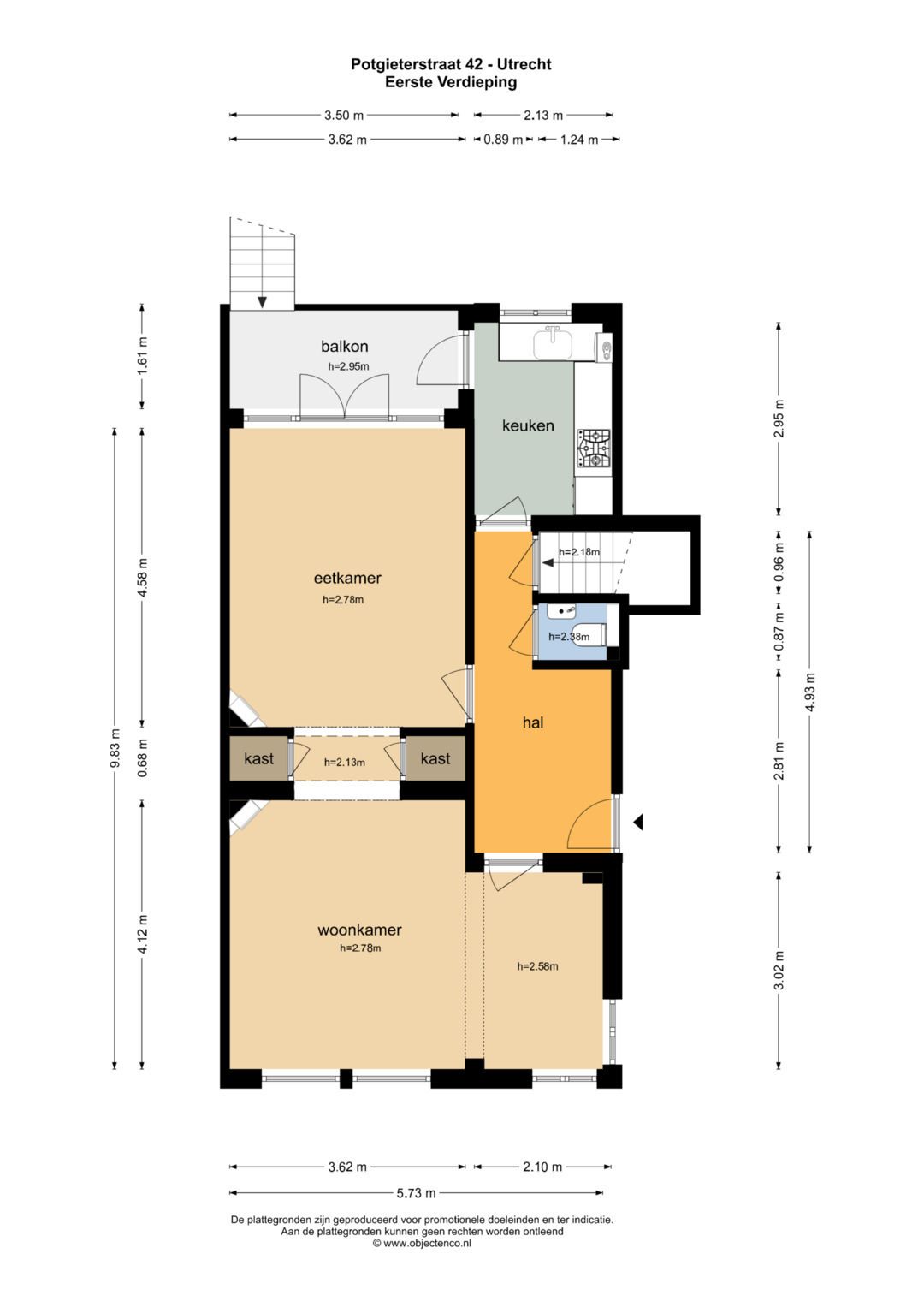 Foto 64 van Potgieterstraat 42