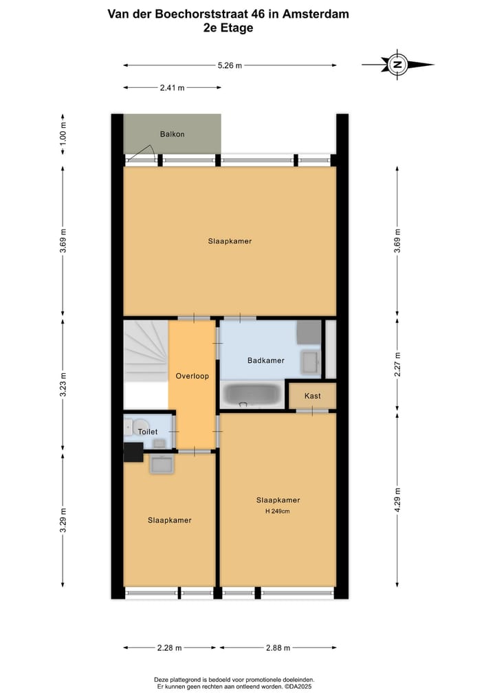 Foto 46 van Van der Boechorststraat 46-A