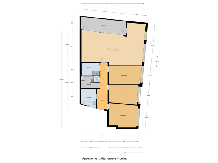 Appartement Alternatieve Indeling