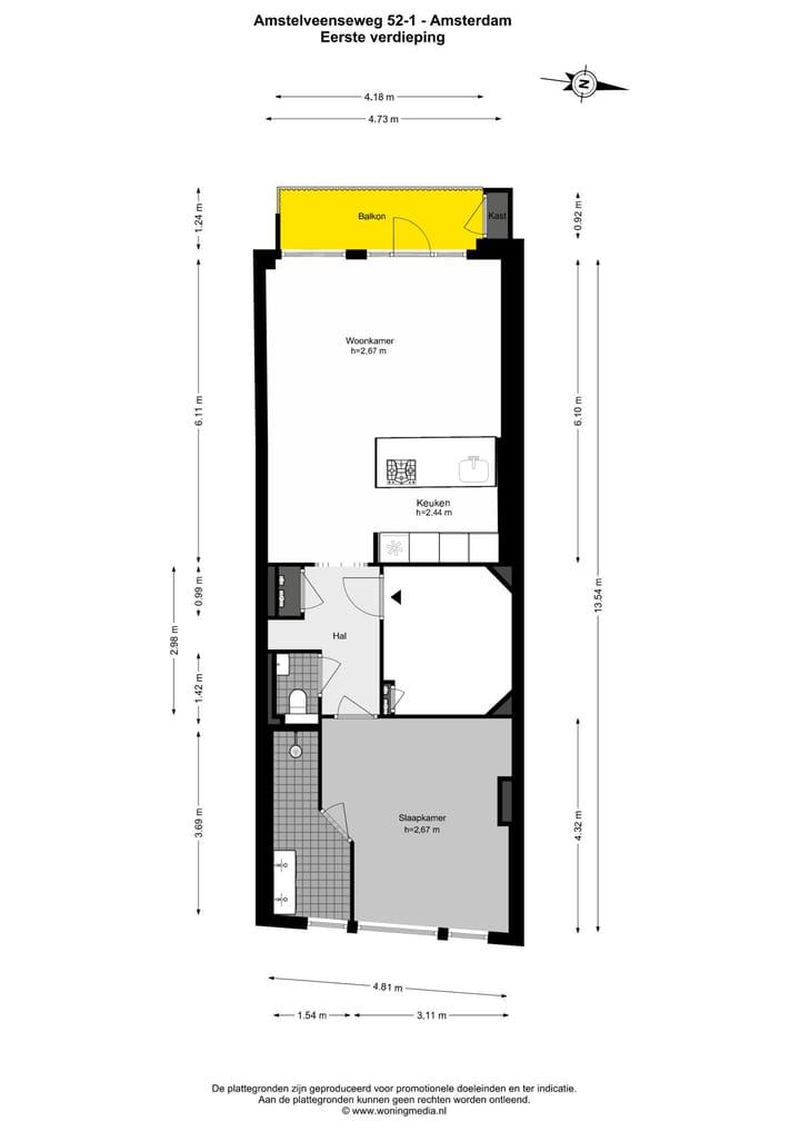 Foto 24 van Amstelveenseweg 52-1