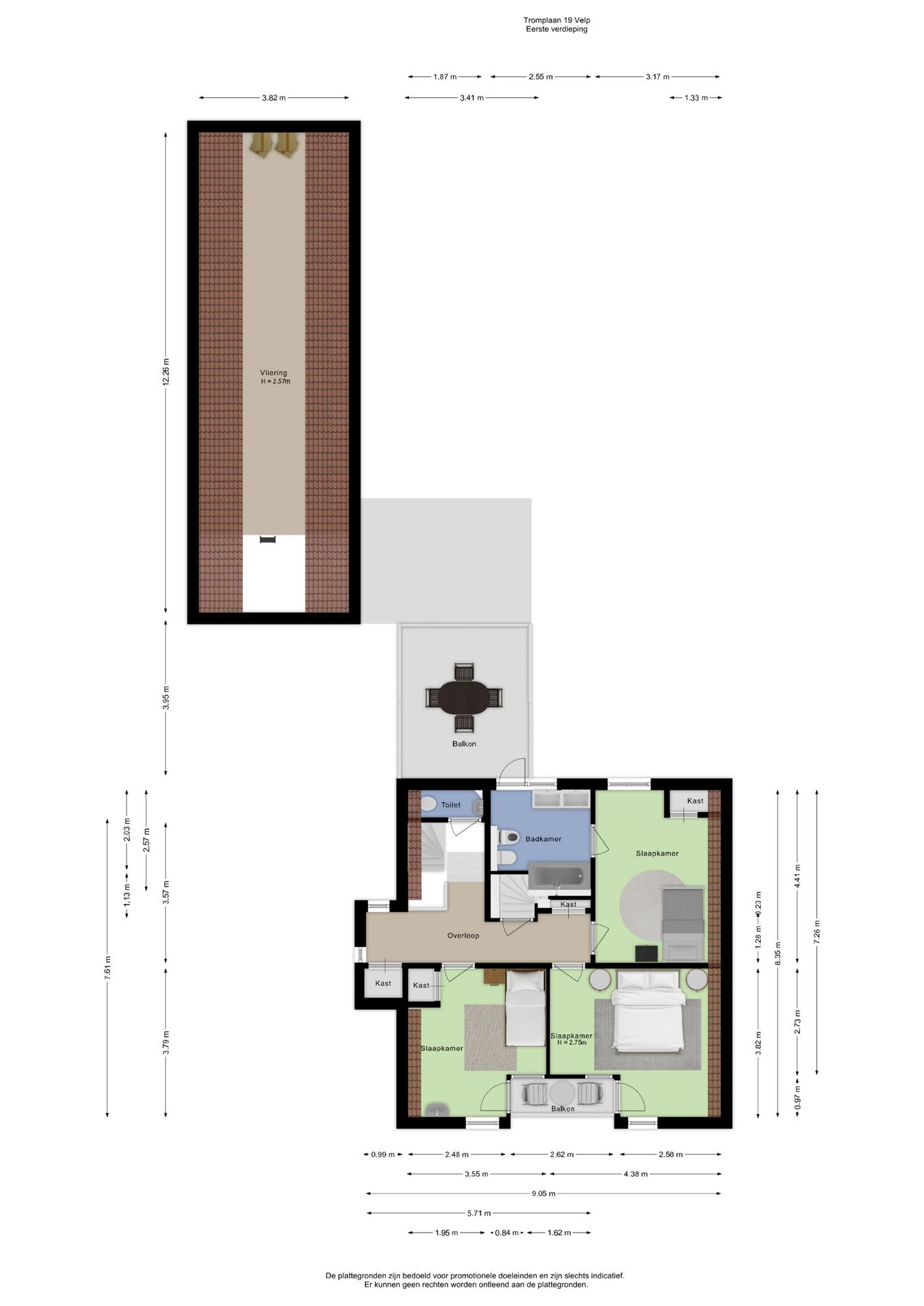 Foto 87 van Tromplaan 19