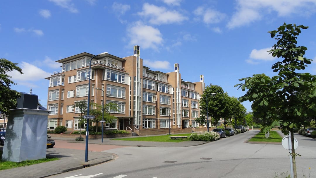 Portiekflat aan Sperwerlaan 13, Leidschendam