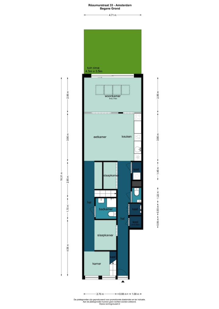 Foto 26 van Réaumurstraat 33-H