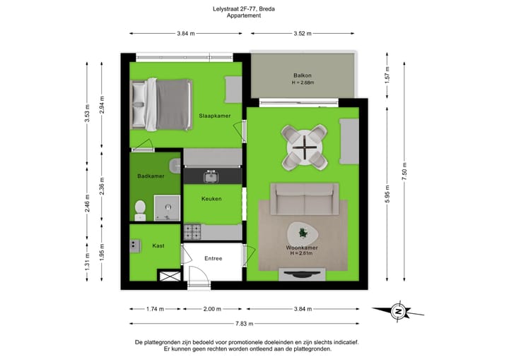 Foto 31 van Lelystraat 2-F77
