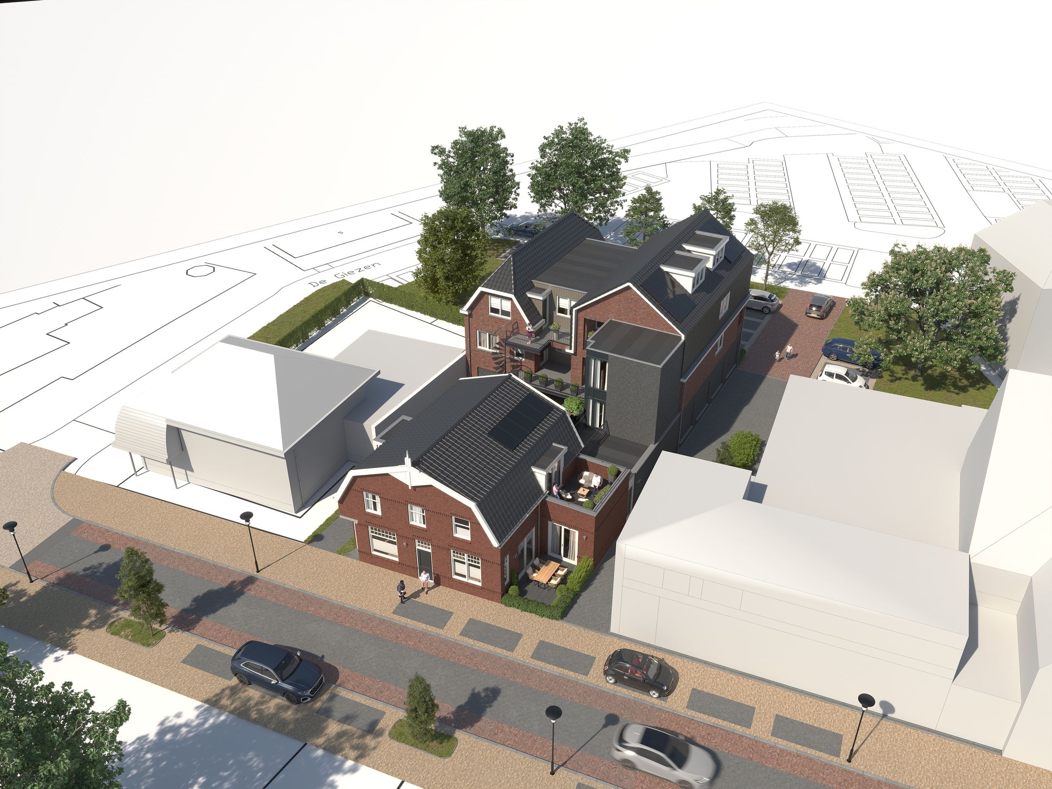 Buying a house in The Netherlands., Appartement 4 (Bouwnr. 4)