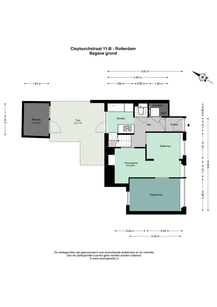 Foto 23 van Cleyburchstraat 11-B