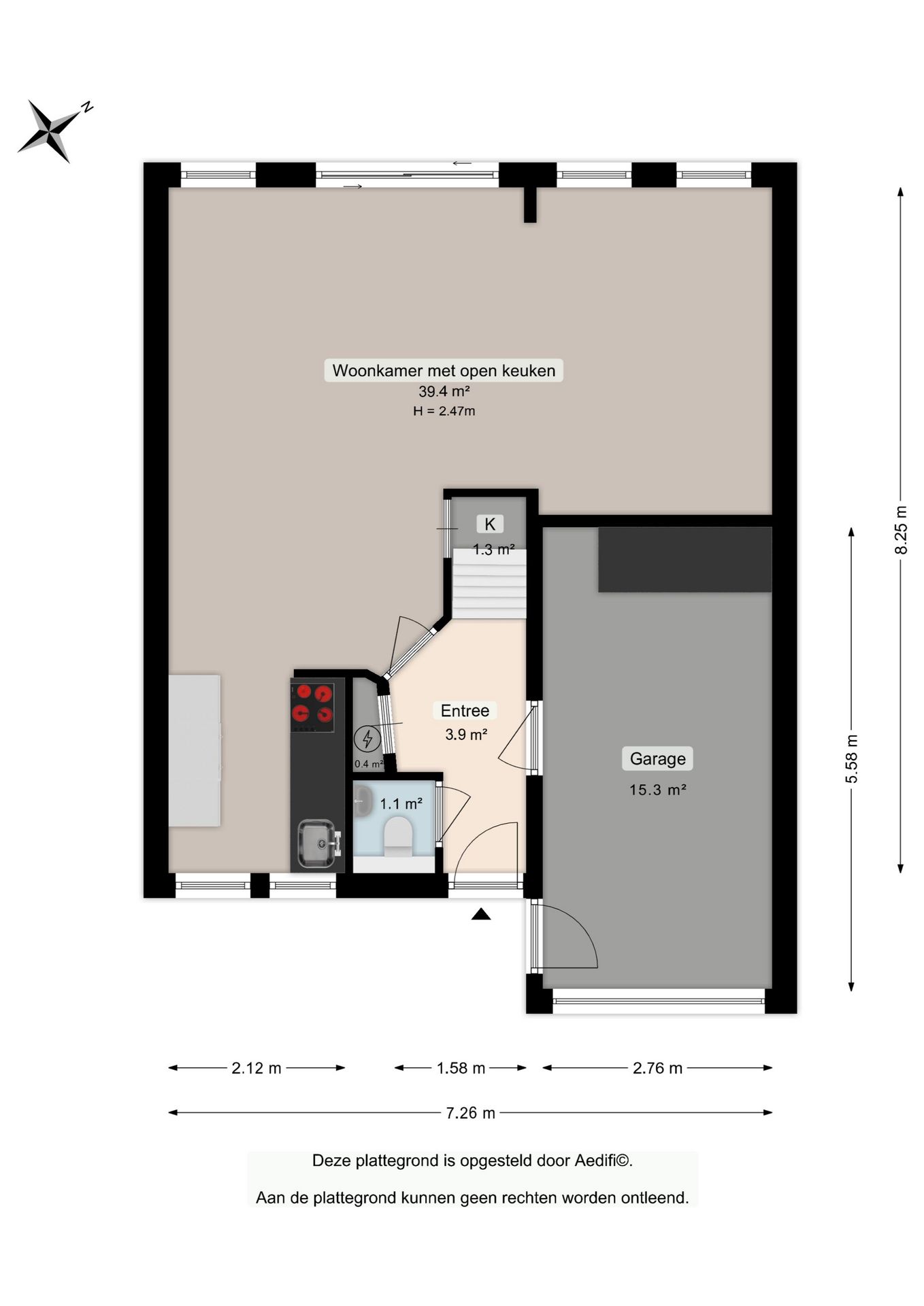 Photo 12 of Kromhoutstraat 15-A