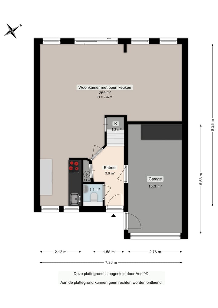 Foto 12 van Kromhoutstraat 15-A