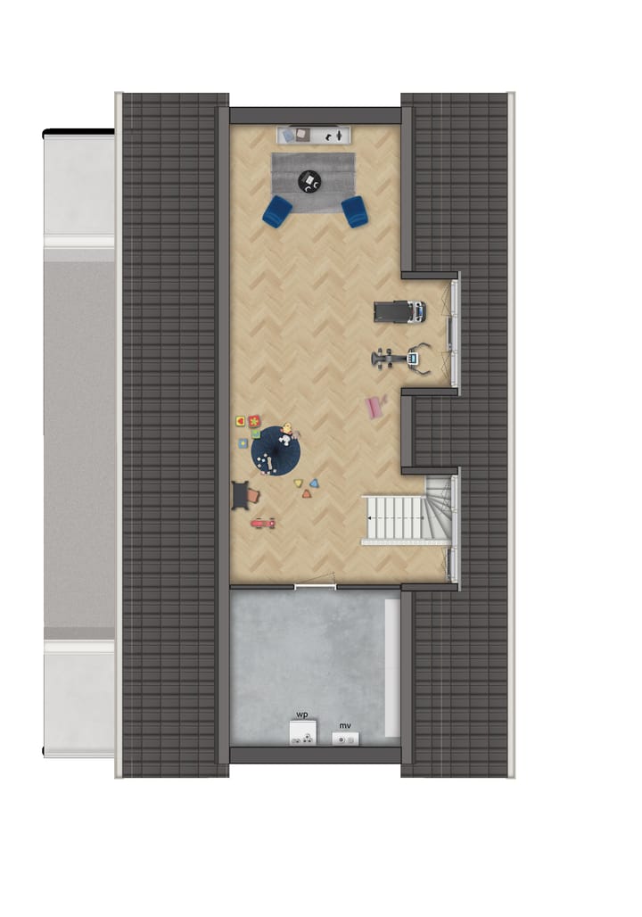 Foto 9 van Appartement 6 (Bouwnr. 6)