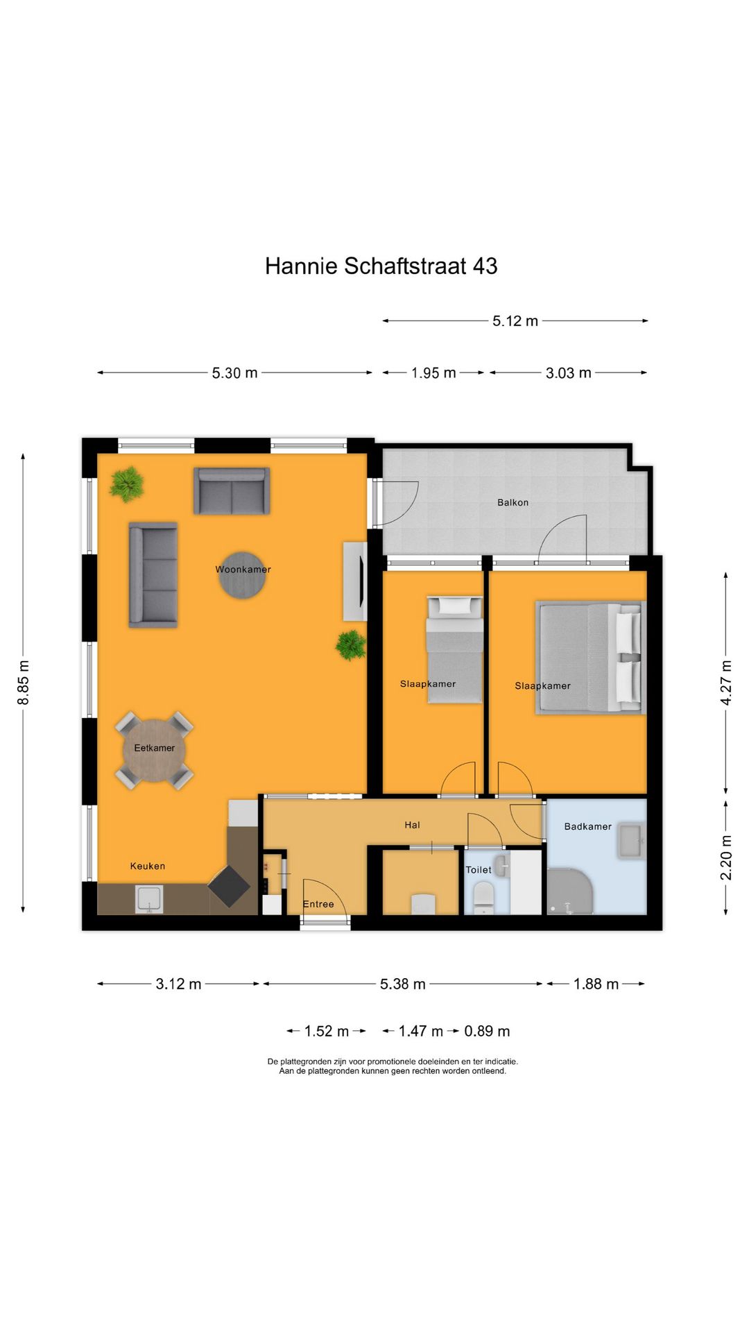 Foto 27 van Hannie Schaftstraat 43