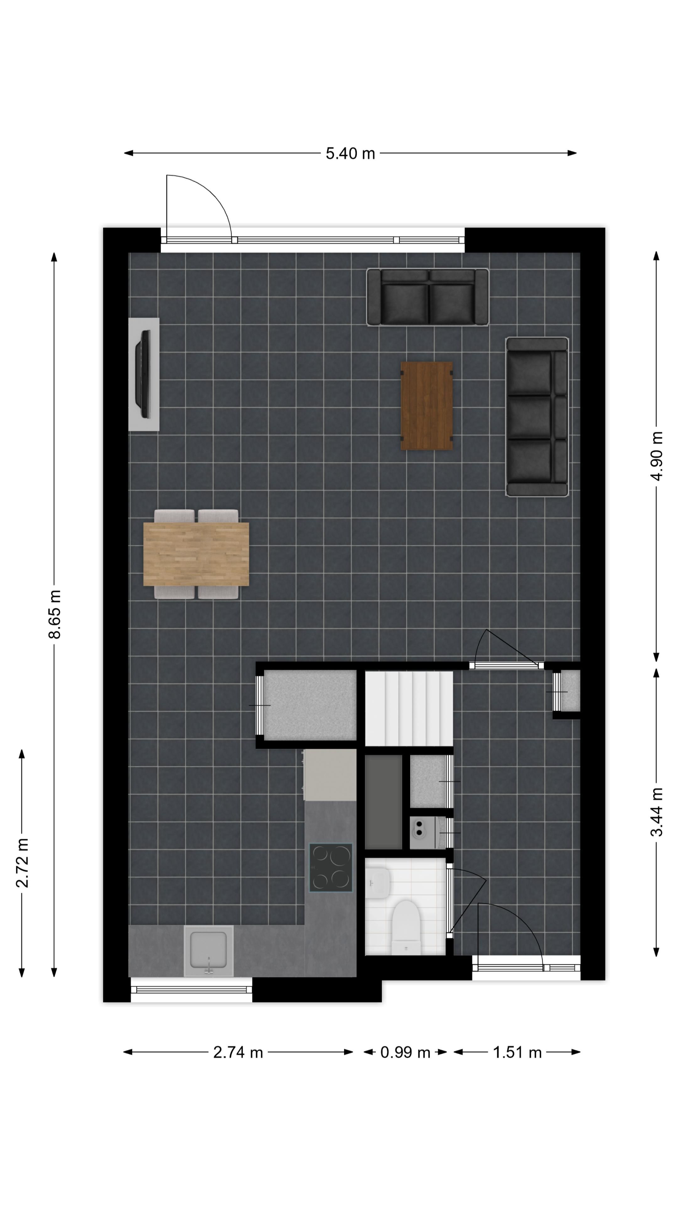 Foto 36 van Santpoortplein 44