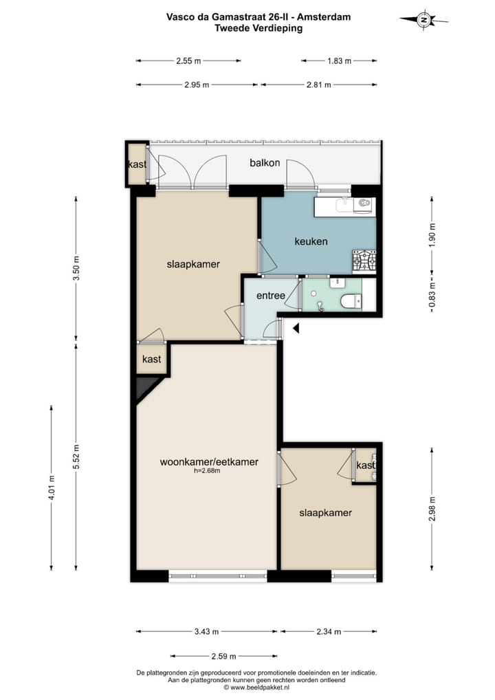 Foto 26 van Vasco da Gamastraat 26-2