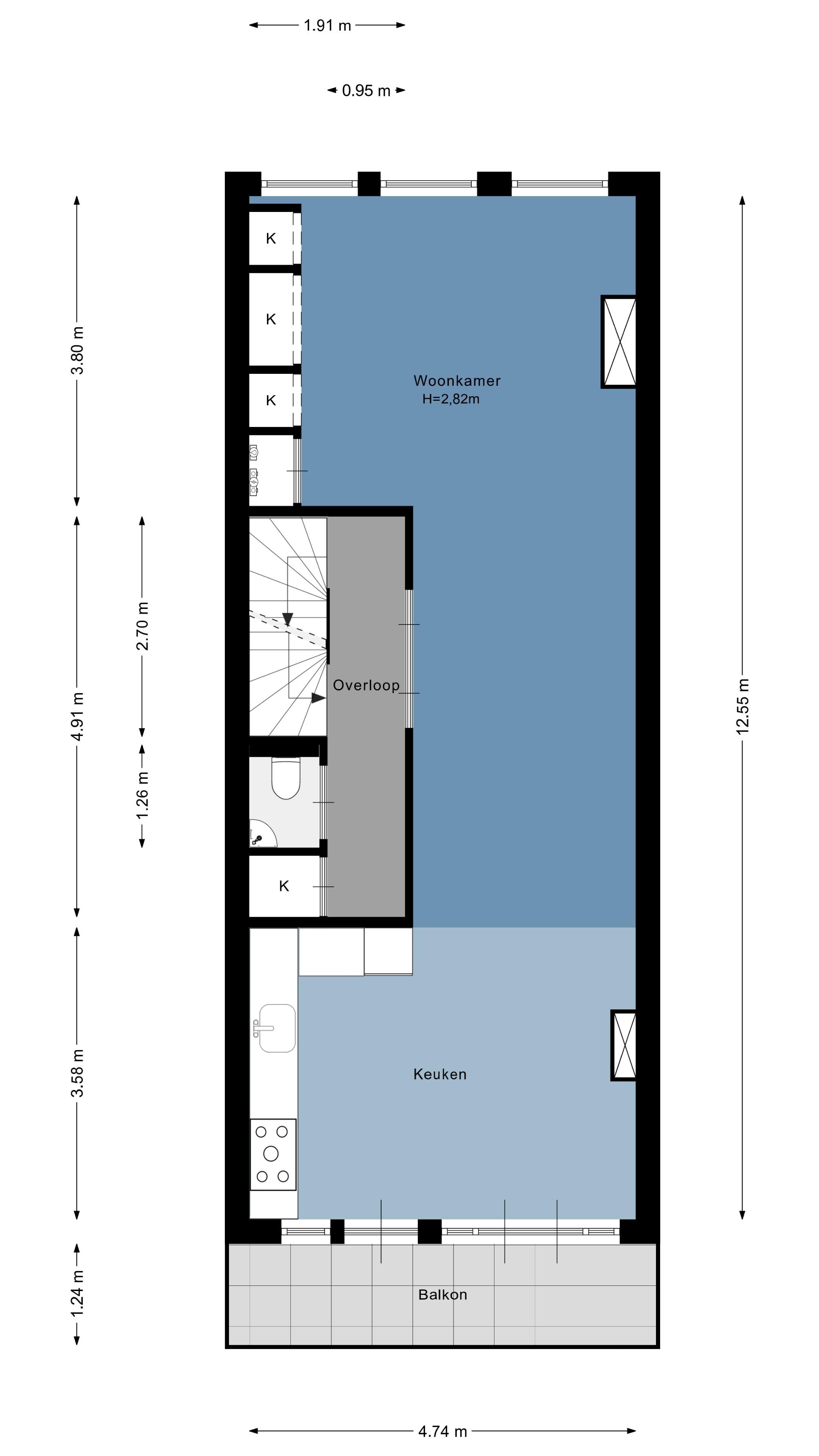Foto 39 van Vredehofweg 12-B02