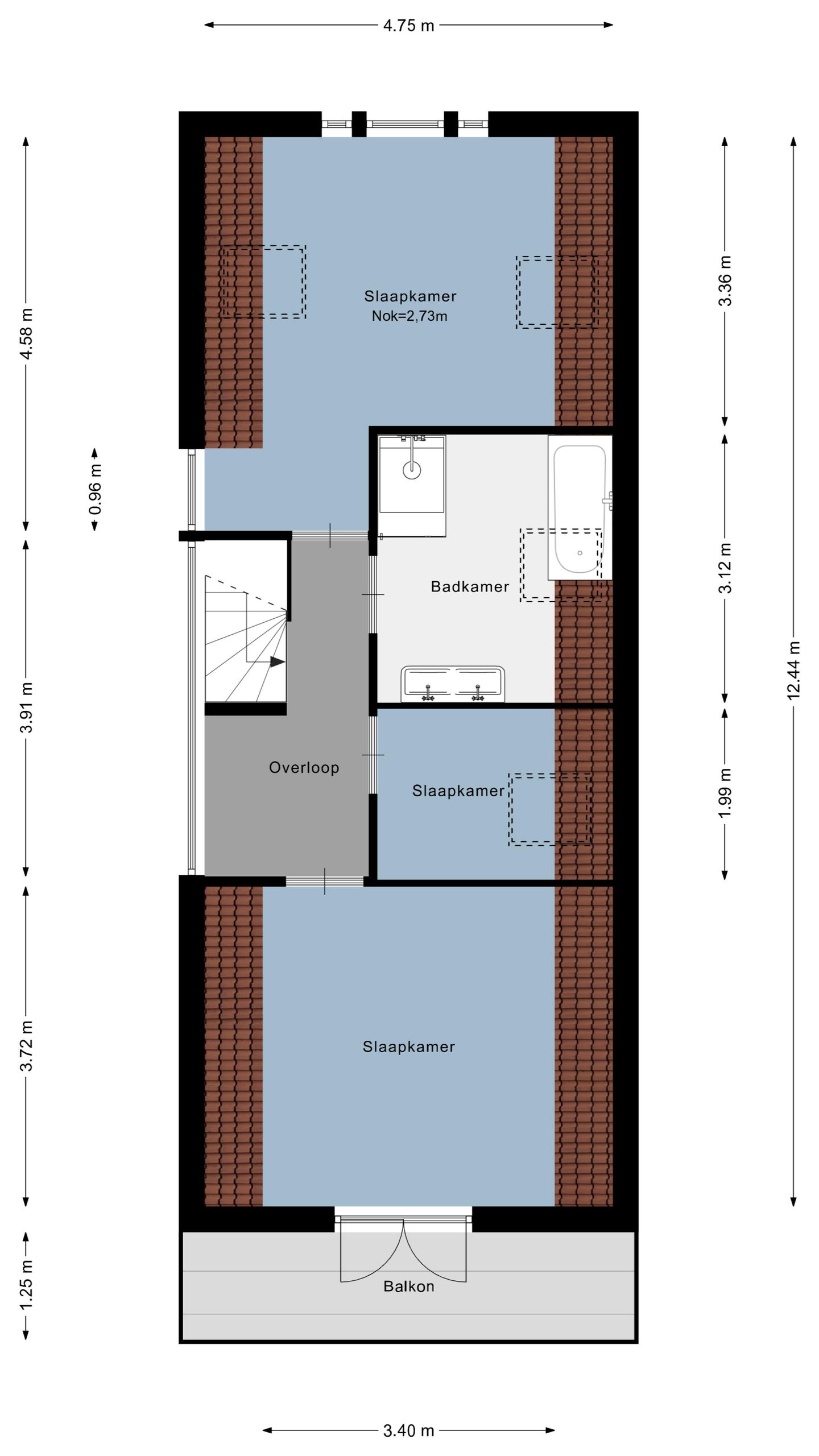 Foto 40 van Vredehofweg 12-B02