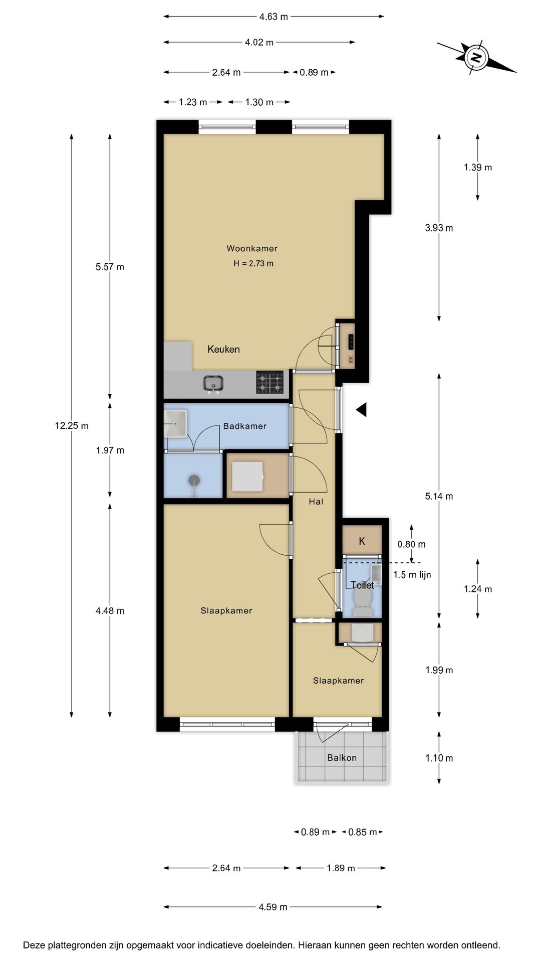 Foto 11 van Aelbrechtskade 135-E