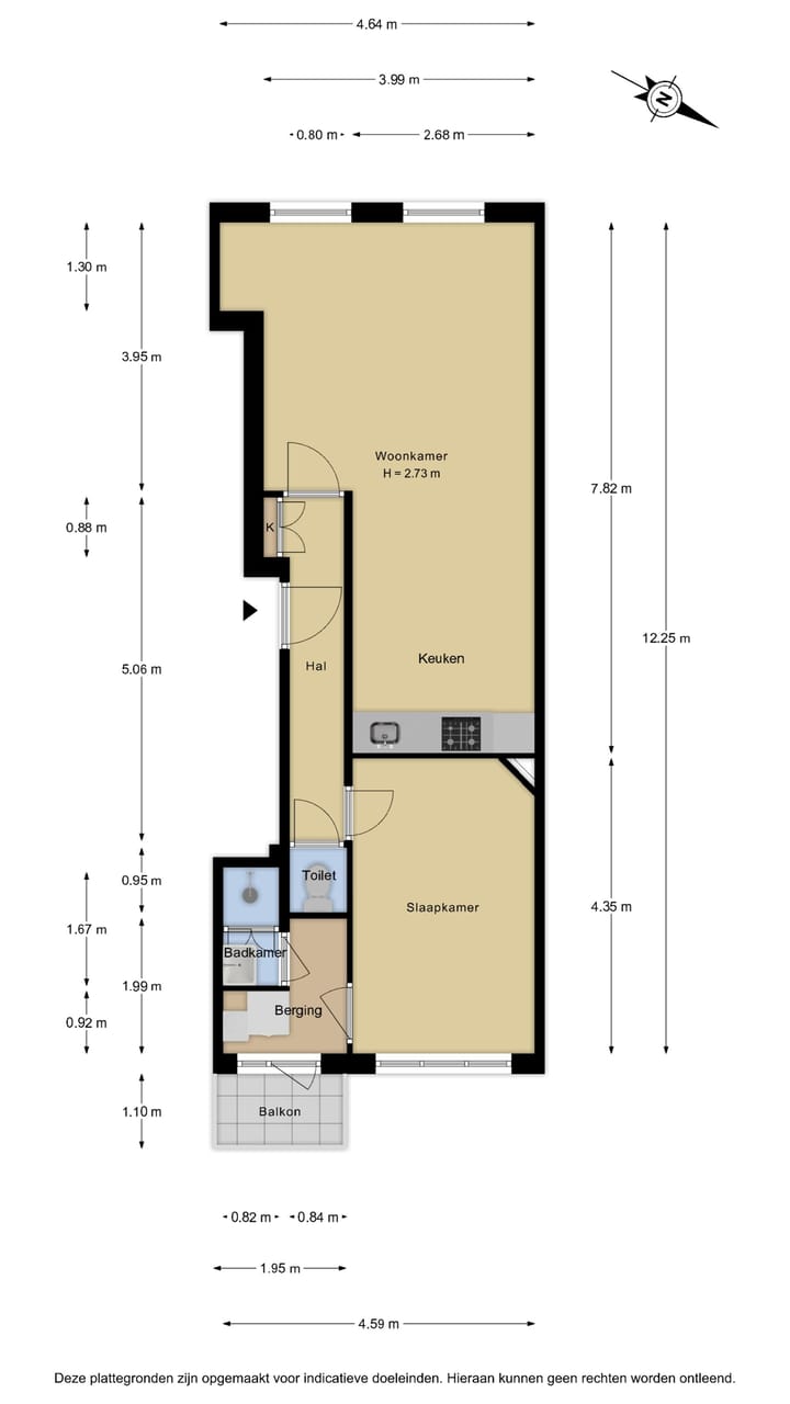 Foto 12 van Aelbrechtskade 135-B