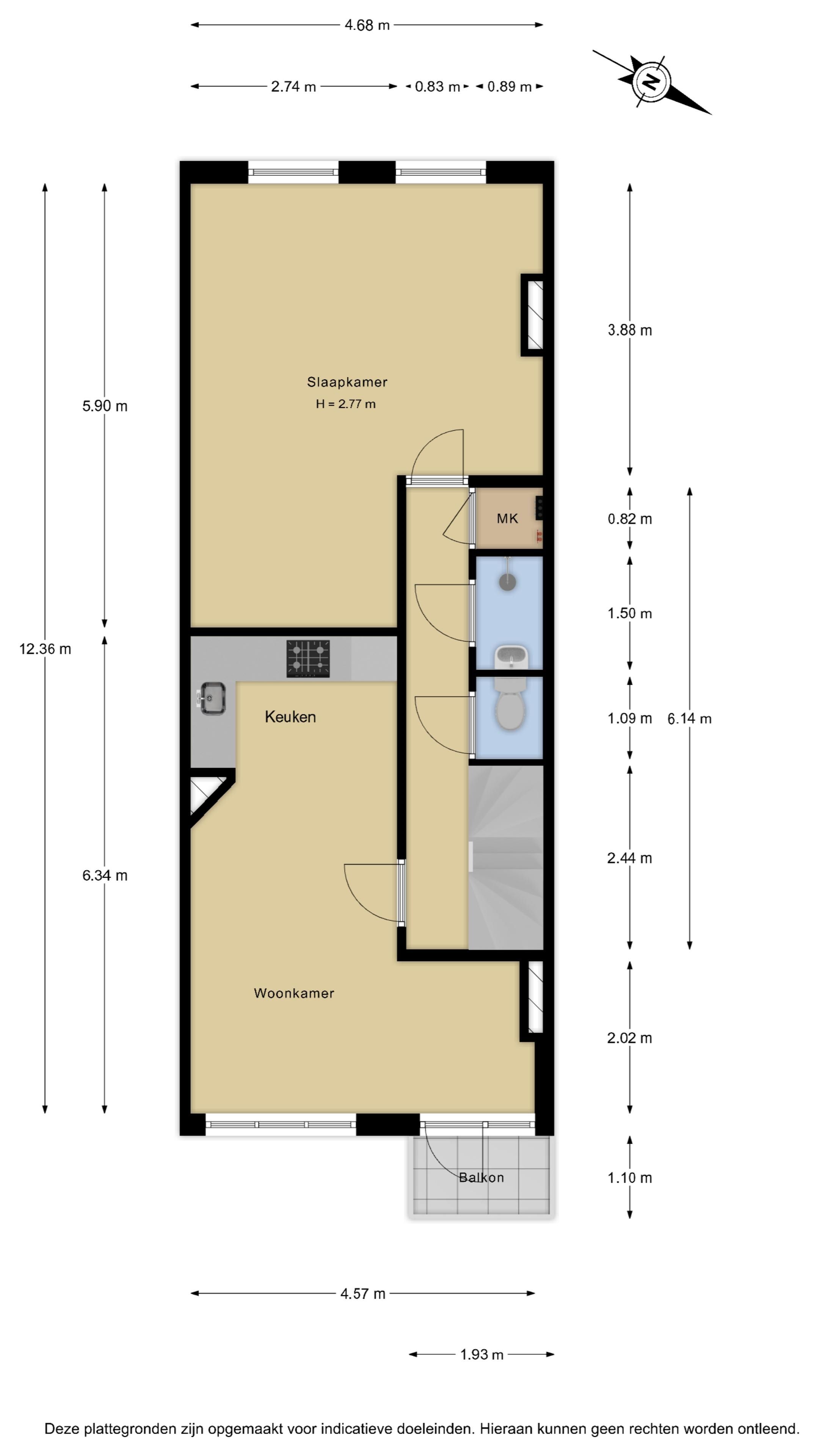 Foto 15 van Aelbrechtskade 135-D