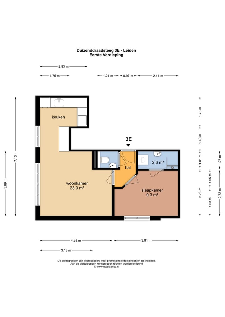 Foto 47 van Duizenddraadsteeg 3-E