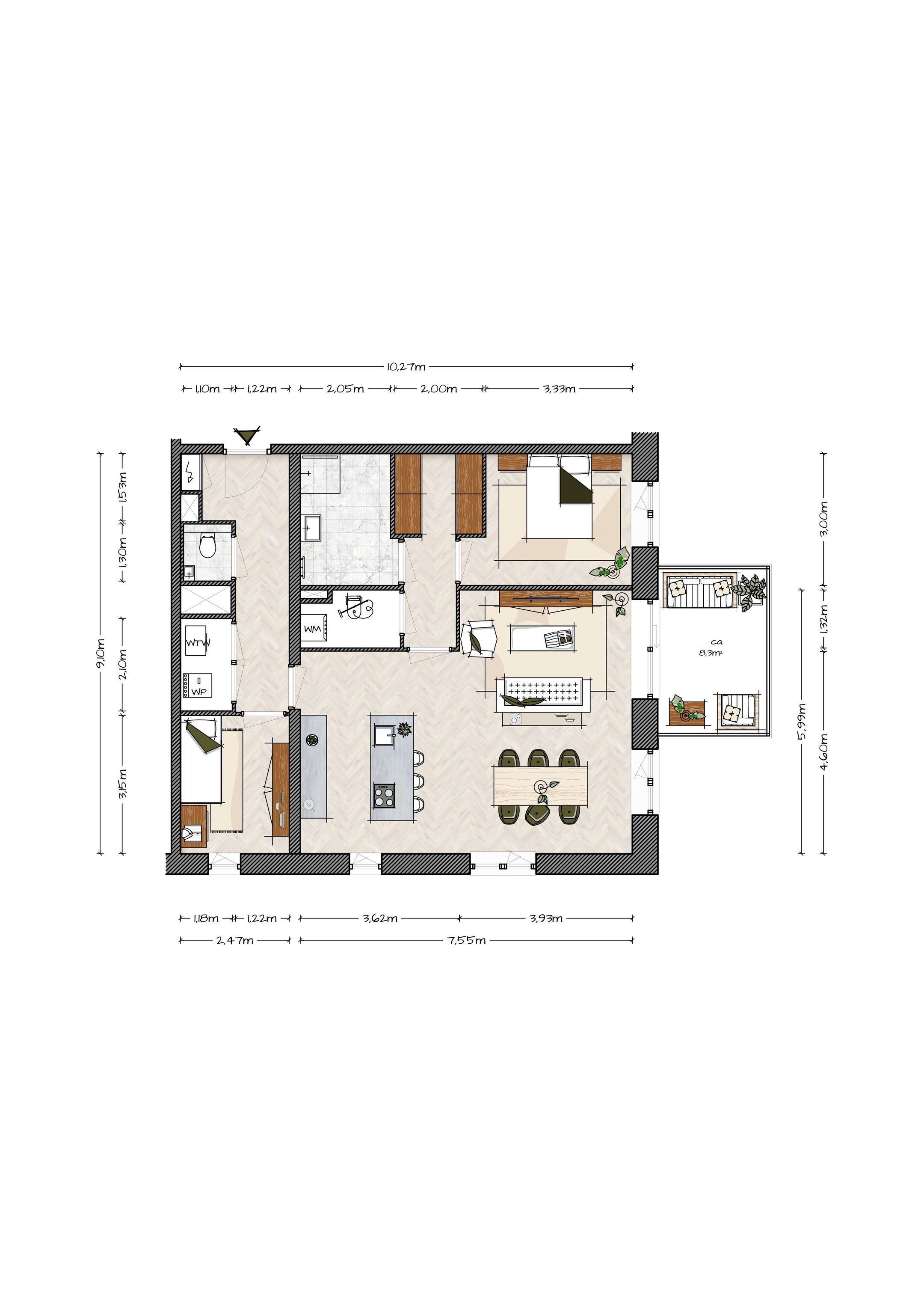 Foto 3 van Calabria (Bouwnr. T1.11)