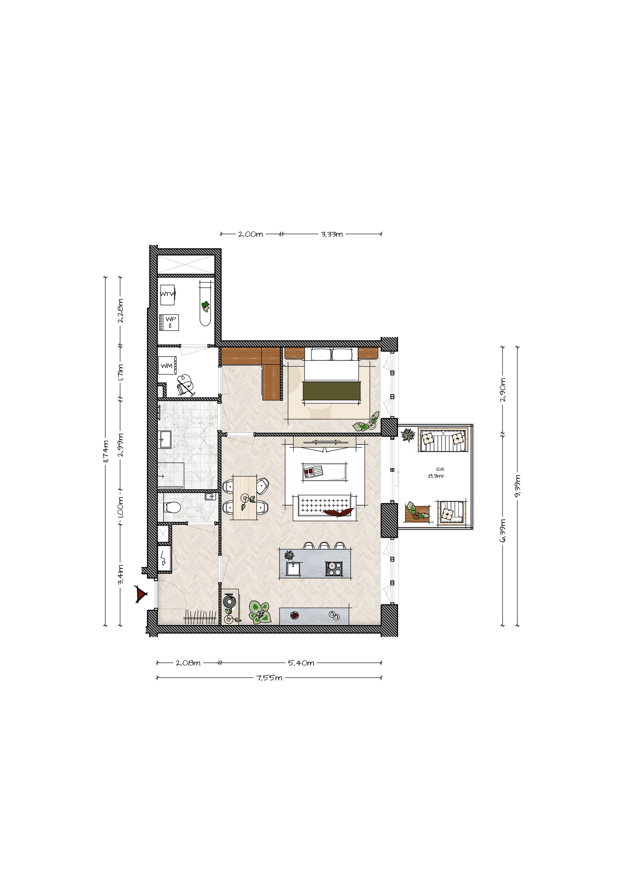 Foto 3 van Lazio (Bouwnr. T1.28)