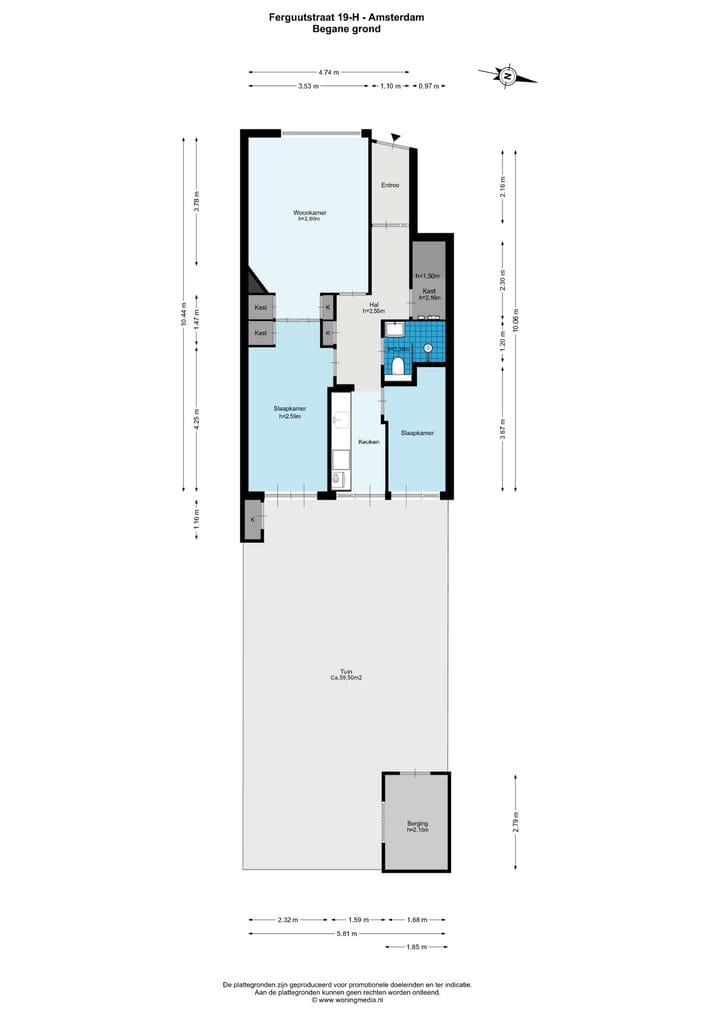 Foto 24 van Ferguutstraat 19-H