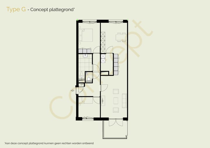 Foto 6 van Appartementen (Bouwnr. 21)